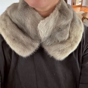 Elegant Real Rabbit Fur Collar